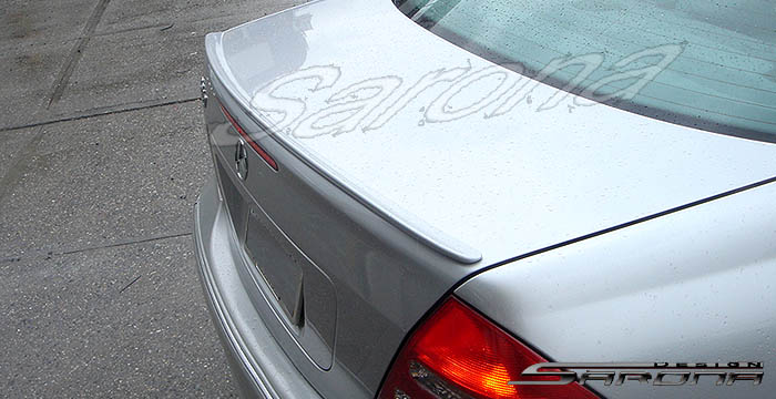 Custom Mercedes C Class  Sedan Trunk Wing (2001 - 2007) - $129.00 (Manufacturer Sarona, Part #MB-043-TW)